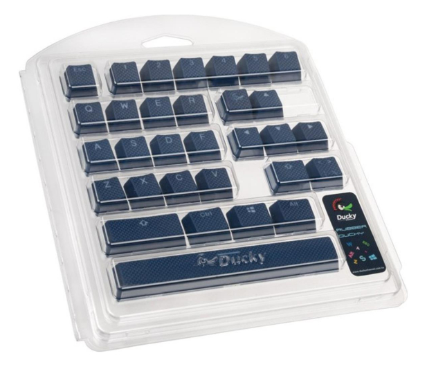 Ducky Rubber Keycap Navy Blue DKSA31-USRDBNNO2 - 653708 - zdjęcie
